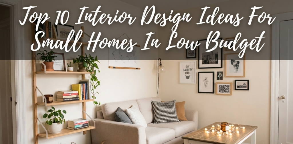 Top 10 Interior Design Ideas For Small Homes In Low Budget 2023