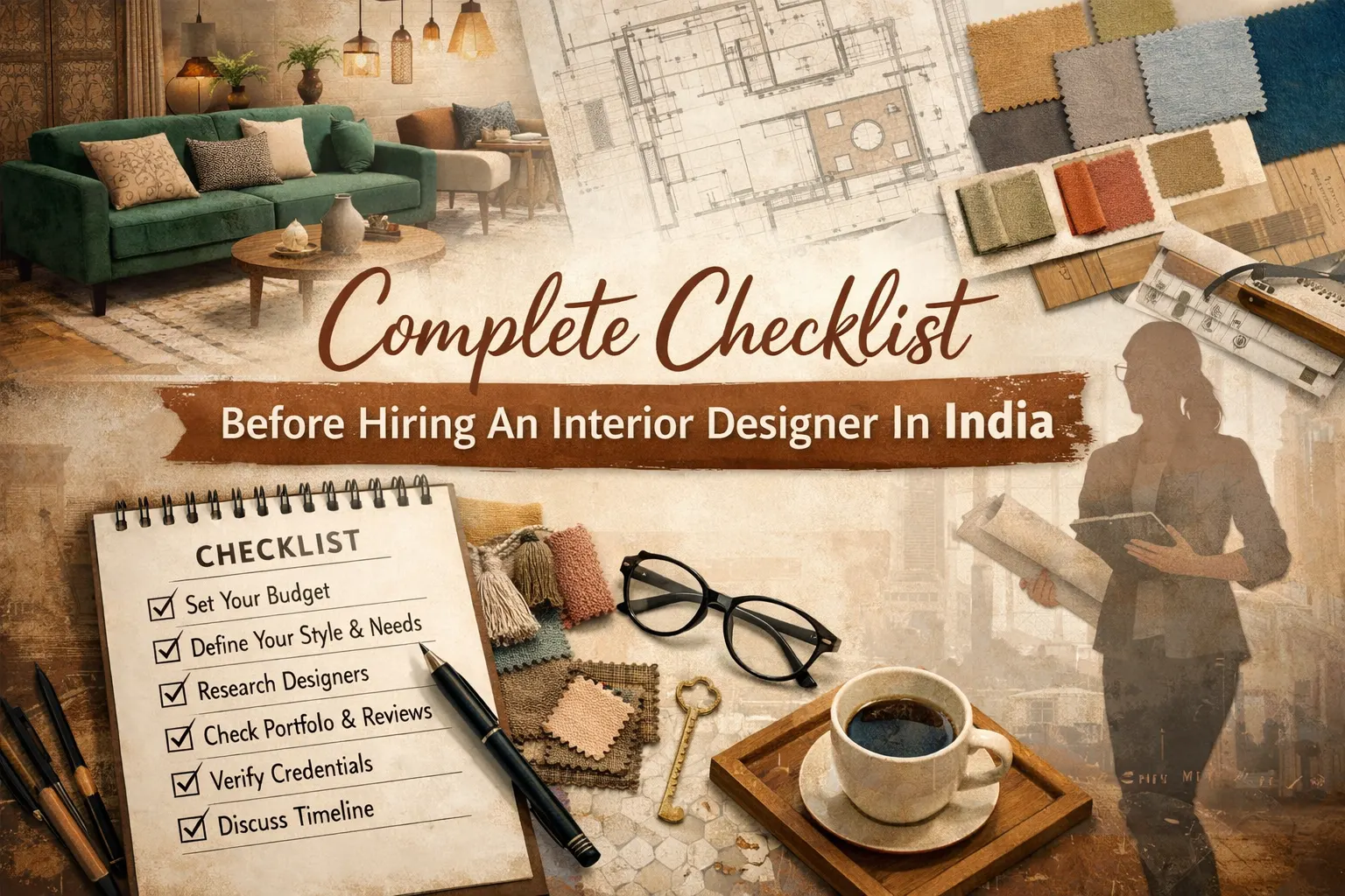 Complete Checklist Before Hiring An Interior Designer In India