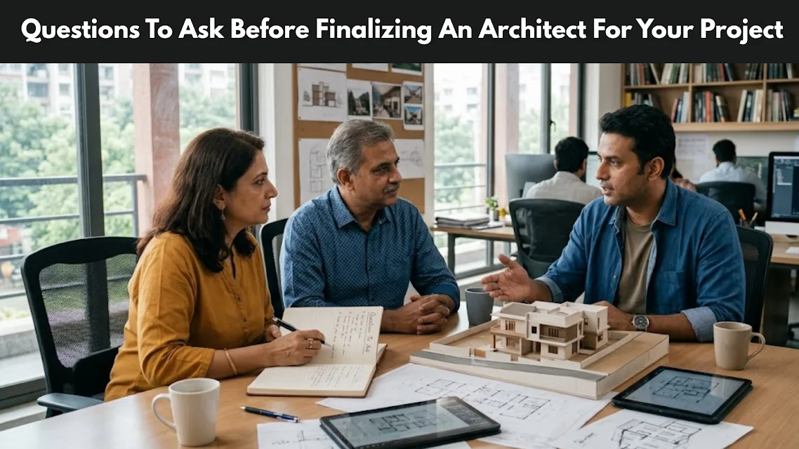 Questions To Ask Before Finalizing An Architect For Your Project