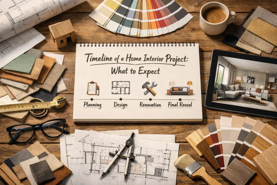 Timeline Of A Home Interior Project: What To Expect