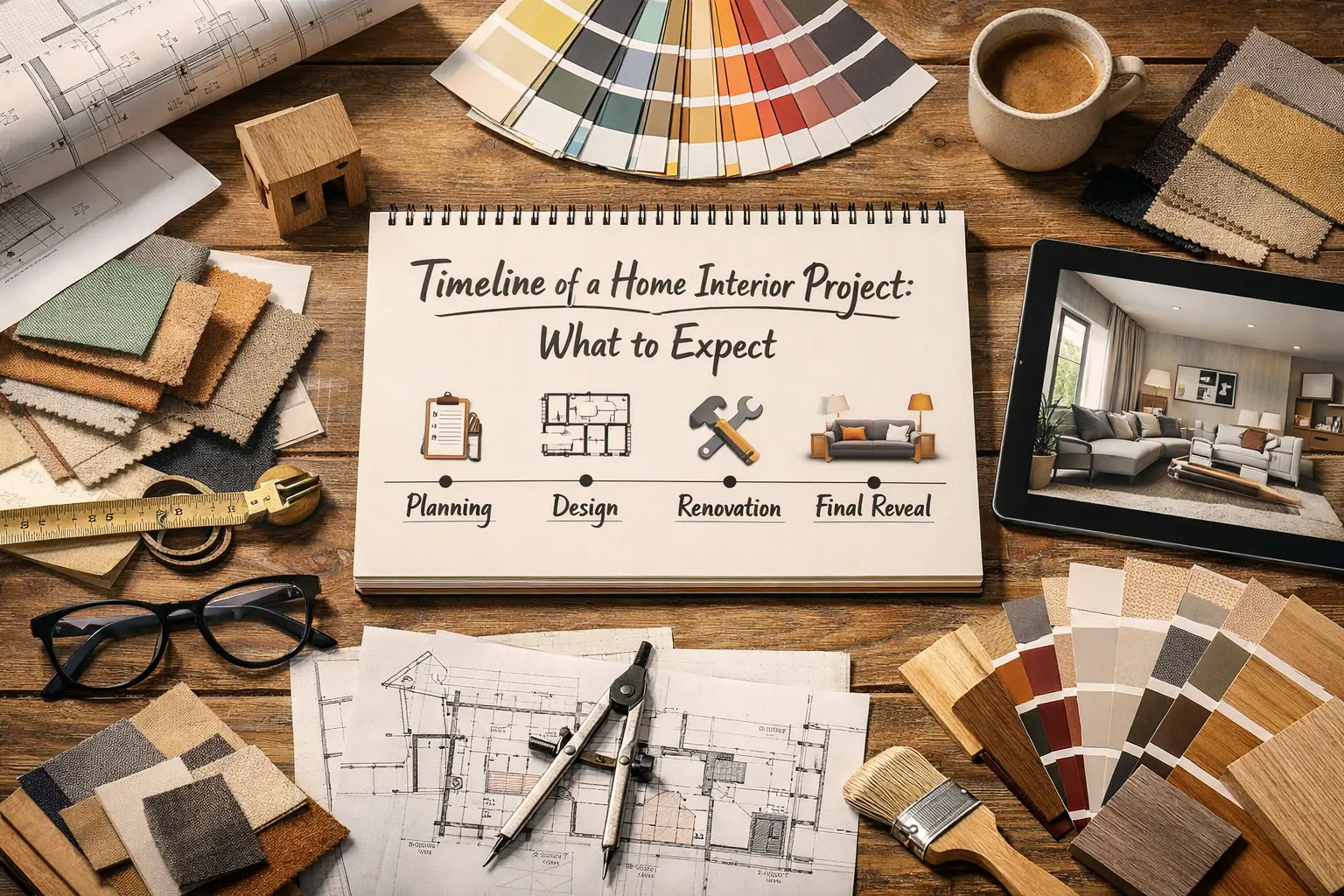 Timeline Of A Home Interior Project: What To Expect