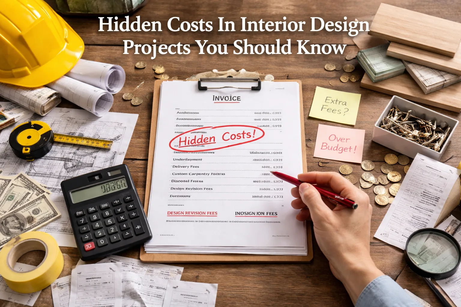 Hidden Costs In Interior Design Projects You Should Know