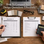 How To Compare Interior Design Quotations Effectively