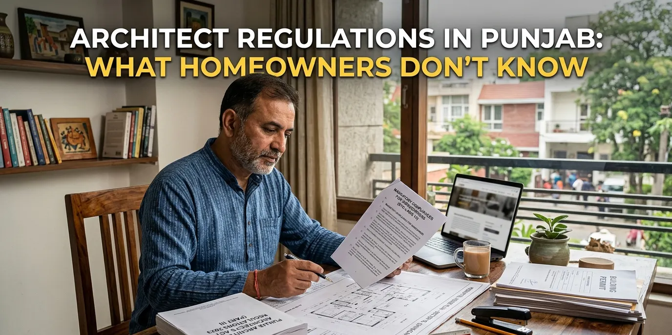 Architect Regulations In Punjab: What Homeowners Don’t Know 