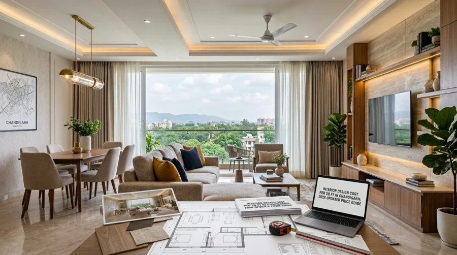 Interior Design Cost Per Sq Ft In Chandigarh: 2026 Updated Price Guide