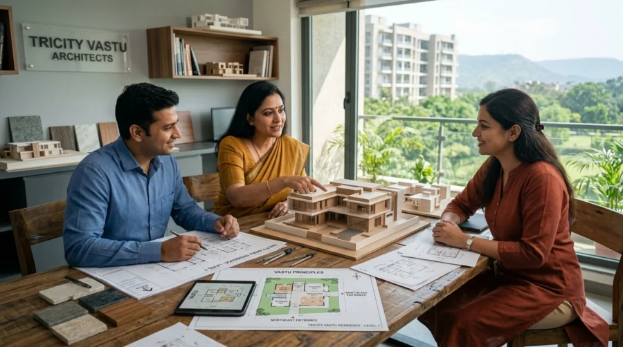 Vastu-Compliant Architects In Tricity For Residential Projects 