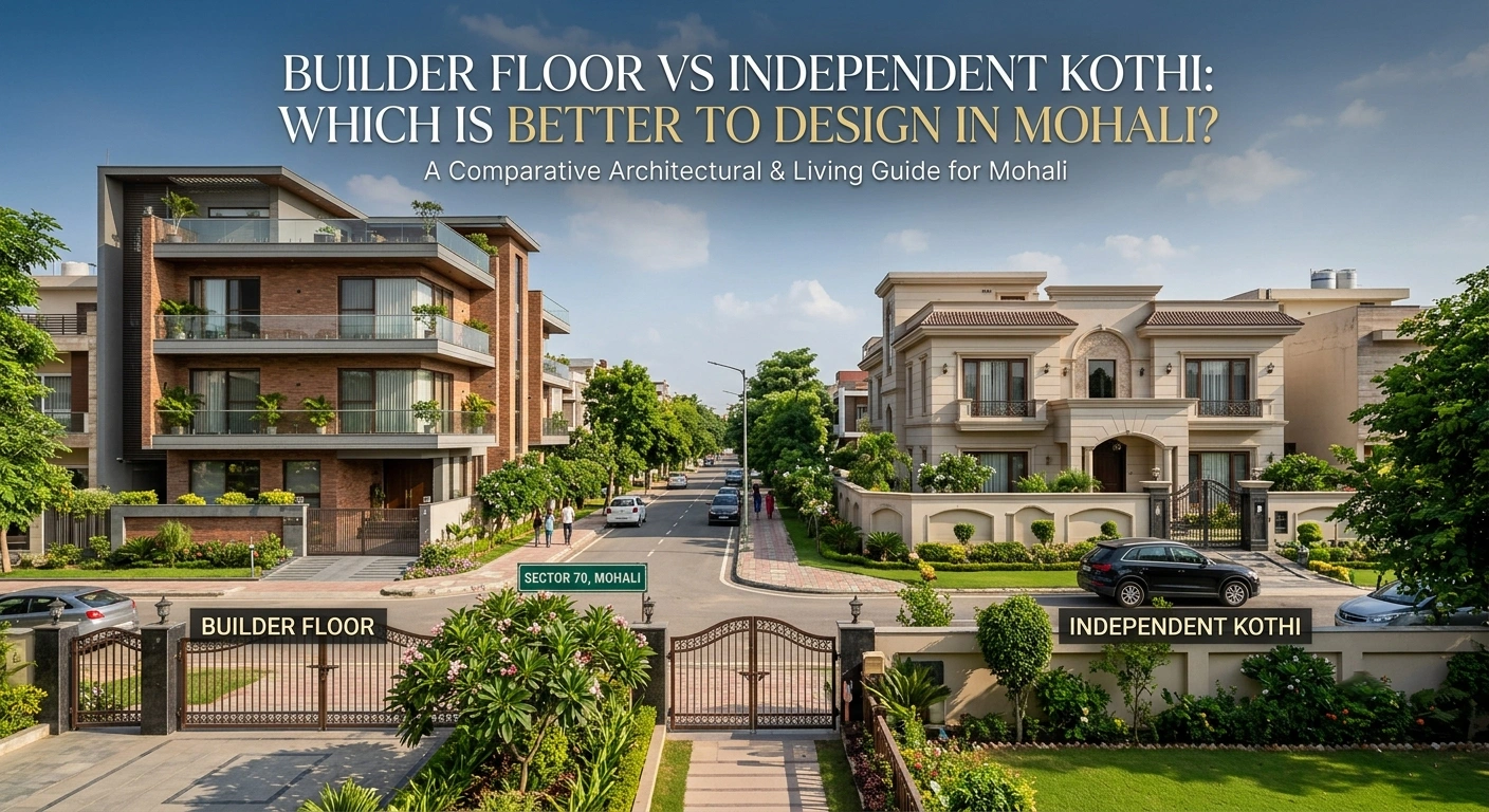 Builder Floor vs Independent Kothi: Which Is Better To Design In Mohali? 